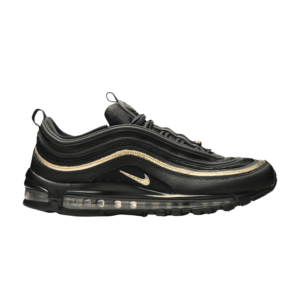 Nike Air Max 97 Black Metallic Gold - Nike Sneaker
