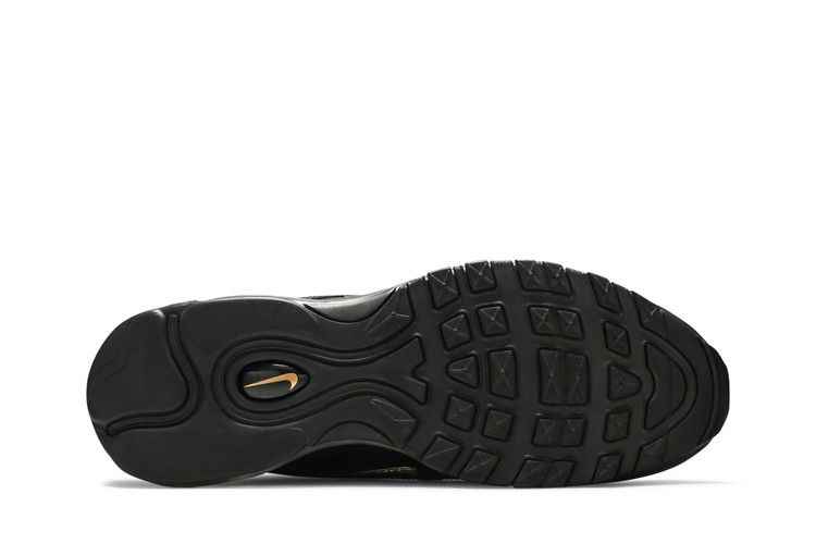 Nike Air Max 97 Black Metallic Gold - Nike Sneaker, Detailansicht 5