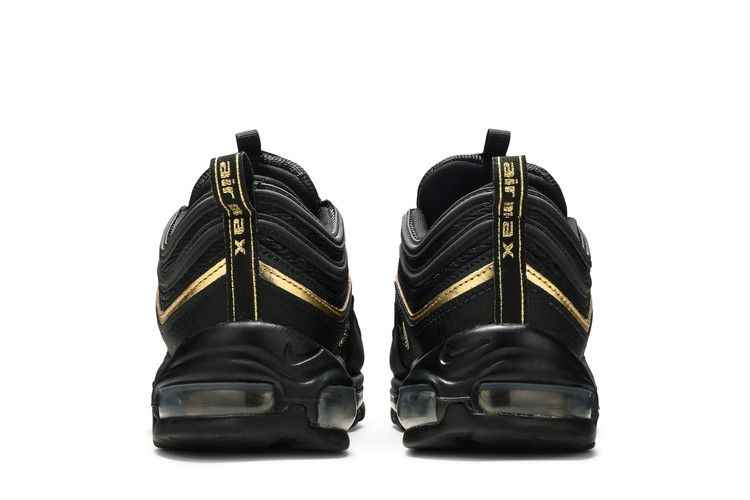 Nike Air Max 97 Black Metallic Gold - Nike Sneaker, Detailansicht 7