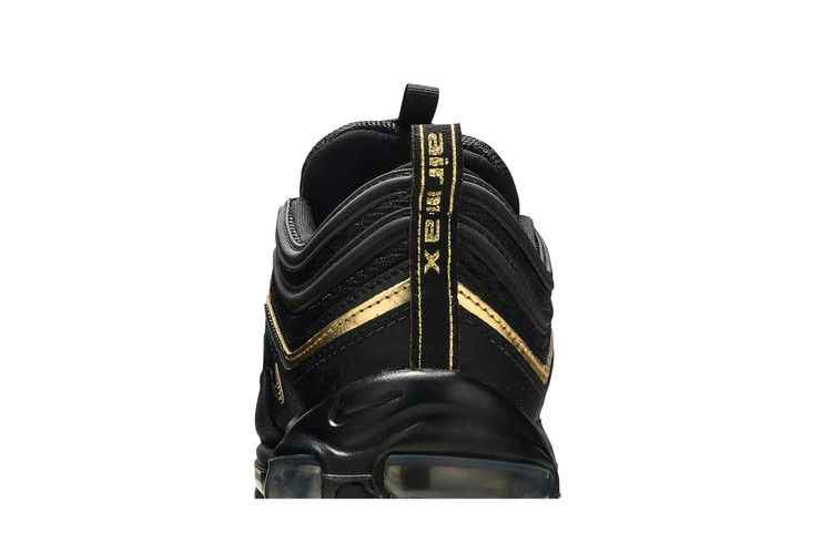 Nike Air Max 97 Black Metallic Gold - Nike Sneaker, Detailansicht 8