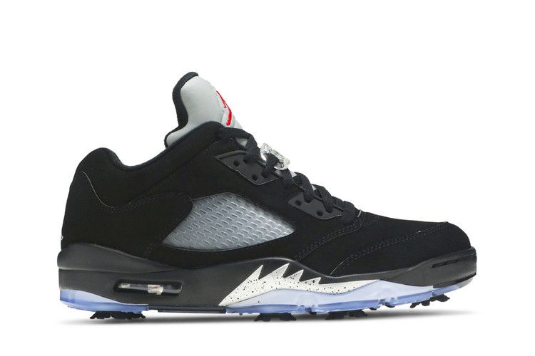 Air Jordan 5 Low Golf Black Metallic - Air Jordan Sneaker, Detailansicht 3