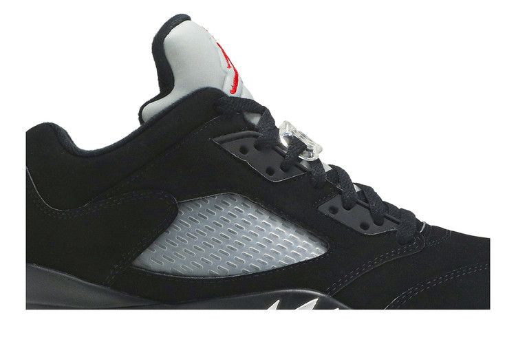 Air Jordan 5 Low Golf Black Metallic - Air Jordan Sneaker, Detailansicht 4