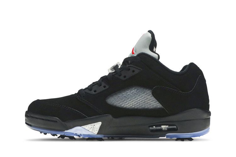 Air Jordan 5 Low Golf Black Metallic - Air Jordan Sneaker, Detailansicht 5