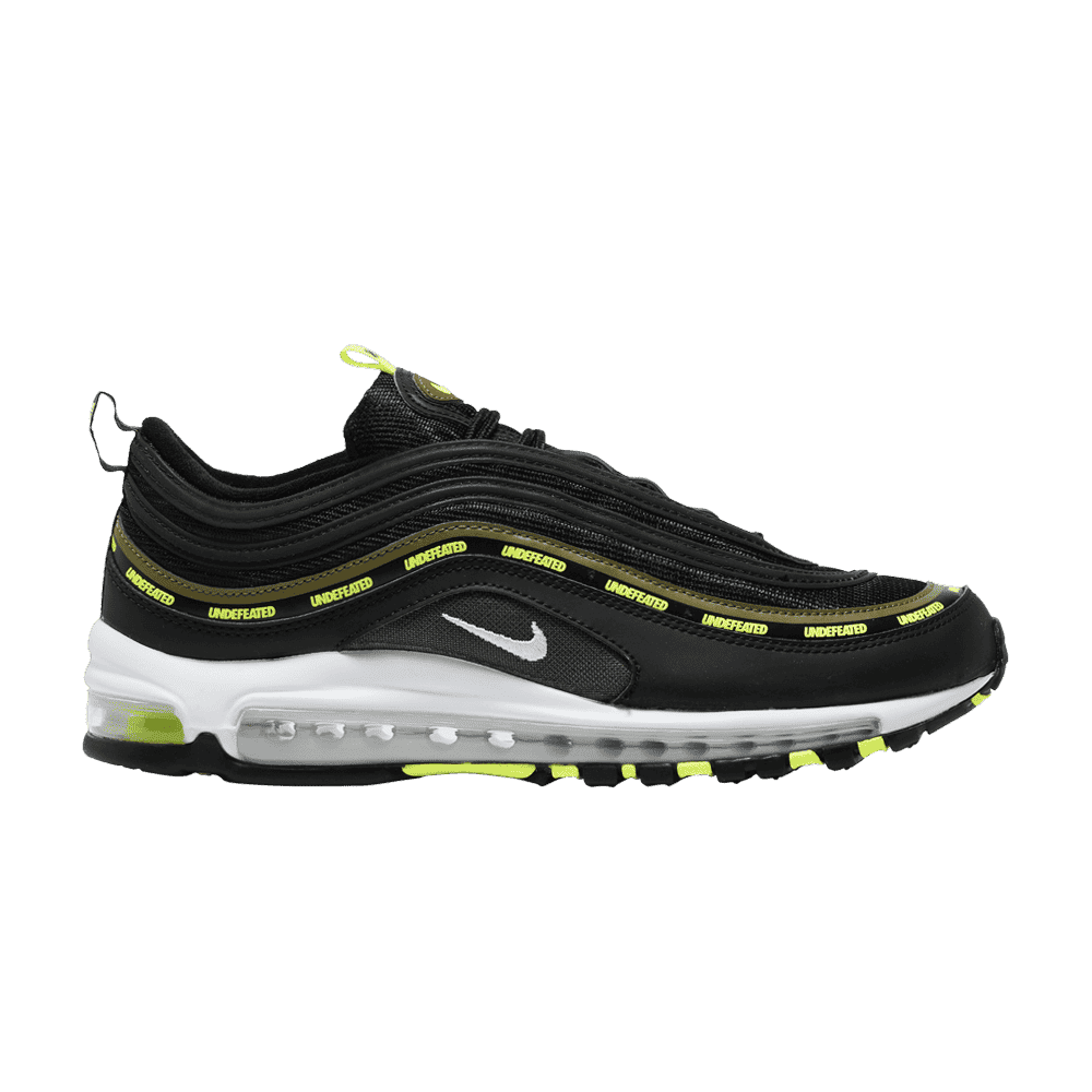 Undefeated x Nike Air Max 97 Black Volt - Nike Sneaker