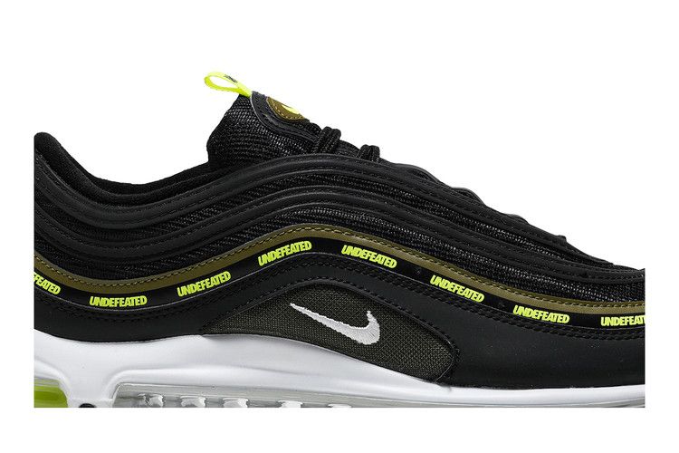 Undefeated x Nike Air Max 97 Black Volt - Nike Sneaker, Detailansicht 4
