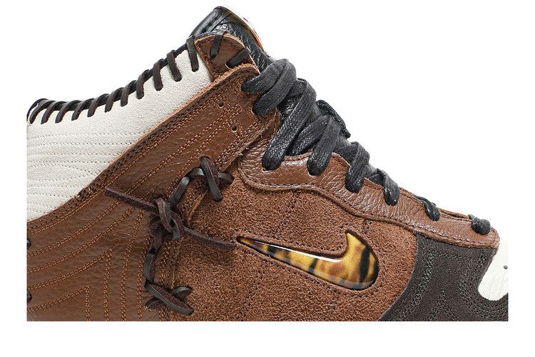 Bodega x Nike Dunk High Legend - Nike Sneaker, Detailansicht 4