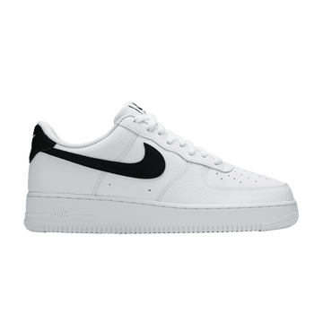 Nike Air Force 1 Low '07 Blanco Negro Cuero Granulado