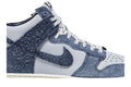 Notre x Nike Dunk High Midnight Navy - Nike Sneaker, Detailansicht 4