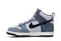 Notre x Nike Dunk High Midnight Navy - Nike Sneaker, Detailansicht 5