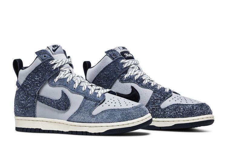 Notre x Nike Dunk High Midnight Navy - Nike Sneaker, Detailansicht 10