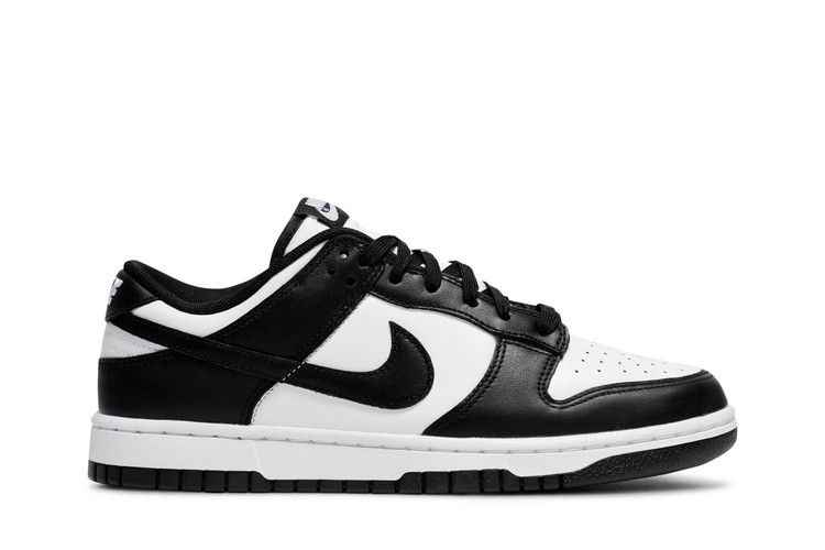 Nike Dunk Low Retro White Black - Nike Sneaker, Detailansicht 2