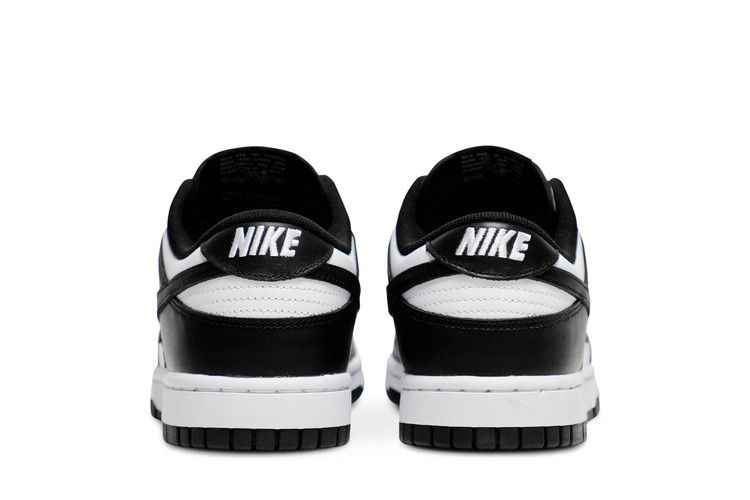 Nike Dunk Low Retro White Black - Nike Sneaker, Detailansicht 7