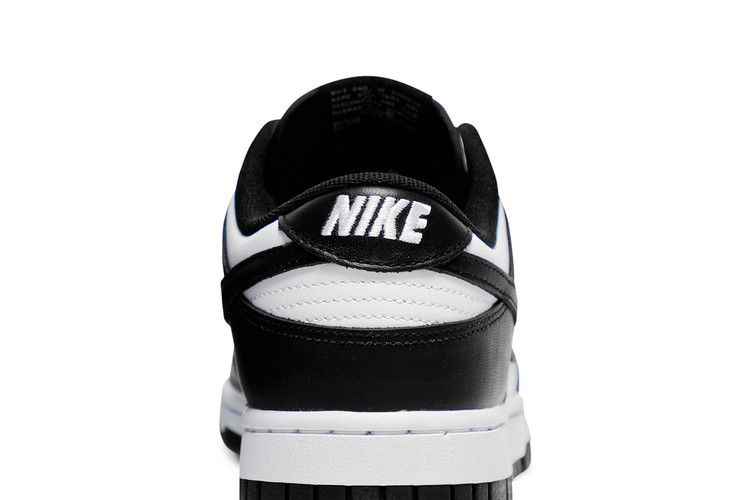 Nike Dunk Low Retro White Black - Nike Sneaker, Detailansicht 8