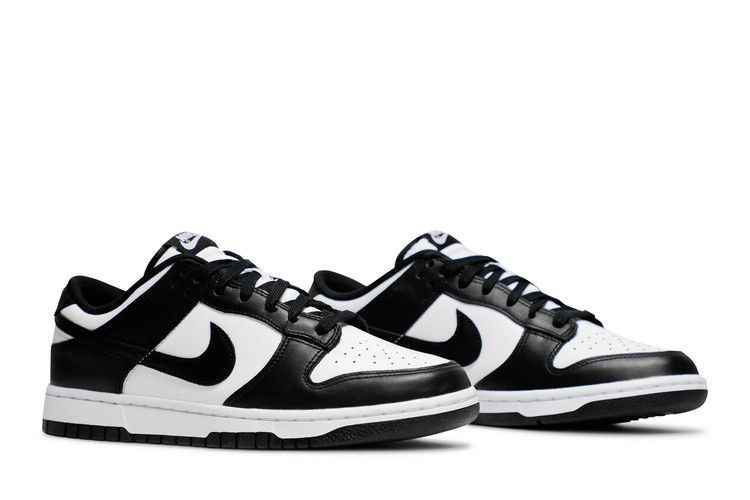 Nike Dunk Low Retro White Black - Nike Sneaker, Detailansicht 9