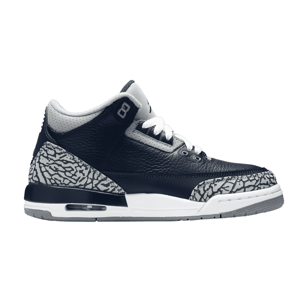 Air Jordan 3 Retro GS Georgetown - Air Jordan Sneaker, Detailansicht 2