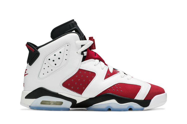 Air Jordan 6 Retro GS Carmine 2021 - Air Jordan Sneaker, Detailansicht 3