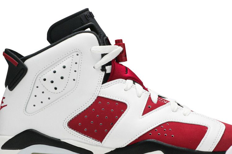 Air Jordan 6 Retro GS Carmine 2021 - Air Jordan Sneaker, Detailansicht 4