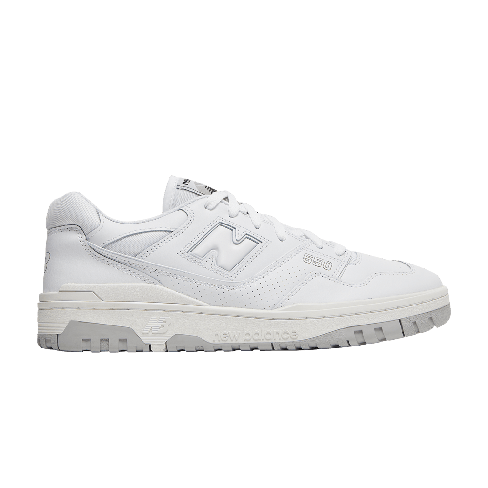 New Balance 550 White Grey - New Balance Sneaker