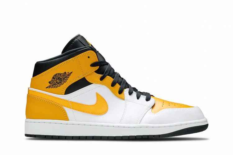 Air Jordan 1 Mid University Gold - Air Jordan Sneaker, Detailansicht 2