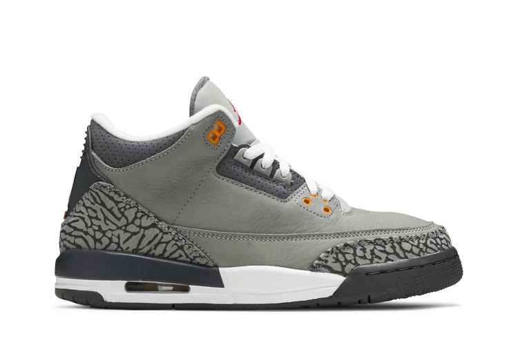 Air Jordan 3 Retro GS Cool Grey 2021 - Air Jordan Sneaker, Detailansicht 3