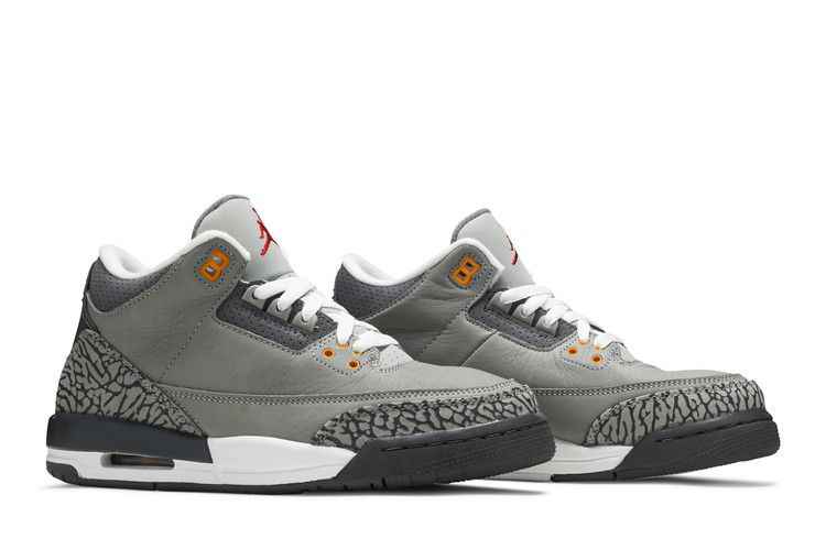 Air Jordan 3 Retro GS Cool Grey 2021 - Air Jordan Sneaker, Detailansicht 10