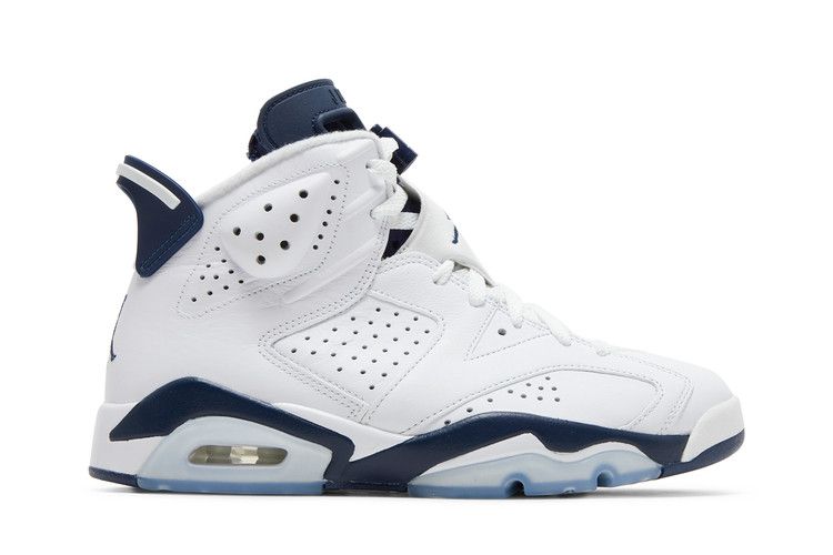 Air Jordan 6 Retro Midnight Navy 2022 - Air Jordan Sneaker, Detailansicht 3