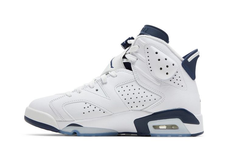 Air Jordan 6 Retro Midnight Navy 2022 - Air Jordan Sneaker, Detailansicht 5