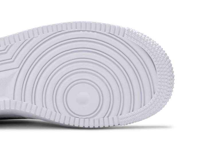Nike Air Force 1 Low White Black (GS) - Nike Sneaker, Detailansicht 6