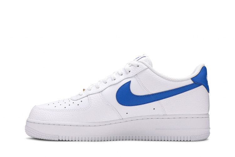 Nike Air Force 1 Low White Royal Blue - Nike Sneaker, Detailansicht 4