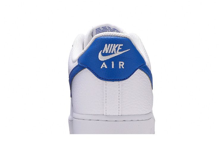 Nike Air Force 1 Low White Royal Blue - Nike Sneaker, Detailansicht 8