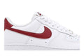 Nike Air Force 1 Low White Team Red - Nike Sneaker, Detailansicht 3