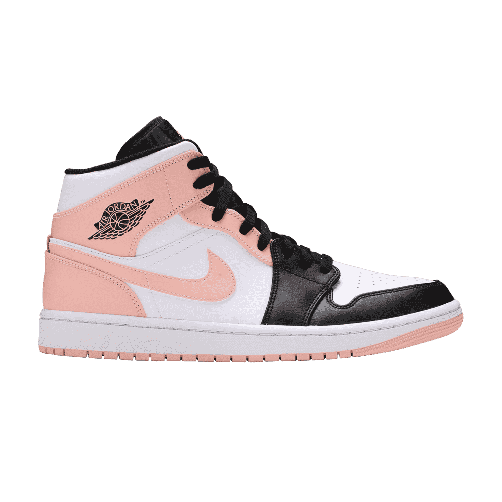 Air Jordan 1 Mid Arktická oranžová Čierny prst