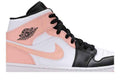 Air Jordan 1 Mid Arctic Orange Black Toe - Air Jordan Sneaker, Detailansicht 3