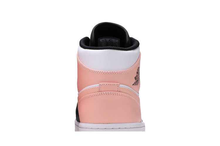 Air Jordan 1 Mid Arctic Orange Black Toe - Air Jordan Sneaker, Detailansicht 8
