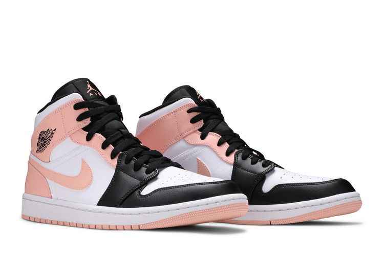 Air Jordan 1 Mid Arctic Orange Black Toe - Air Jordan Sneaker, Detailansicht 9