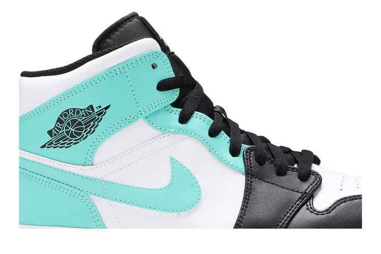 Air Jordan 1 Mid Tropical Twist Igloo - Air Jordan Sneaker, Detailansicht 3