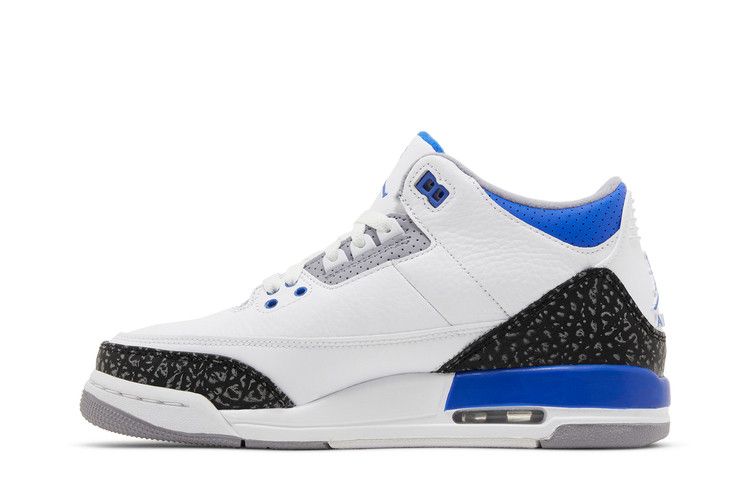 Air Jordan 3 Retro GS Racer Blue - Air Jordan Sneaker, Detailansicht 5