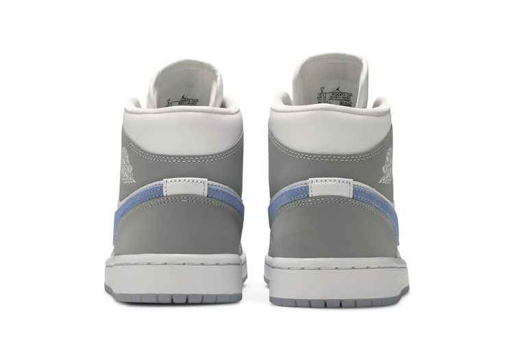 Air Jordan 1 Mid Wolf Grey Aluminum - Air Jordan Sneaker, Detailansicht 7