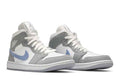 Air Jordan 1 Mid Wolf Grey Aluminum - Air Jordan Sneaker, Detailansicht 9