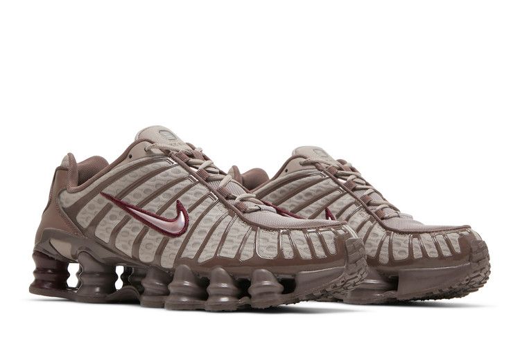 Nike Wmns Shox TL Pumice Night Maroon - Nike Sneaker, Detailansicht 10