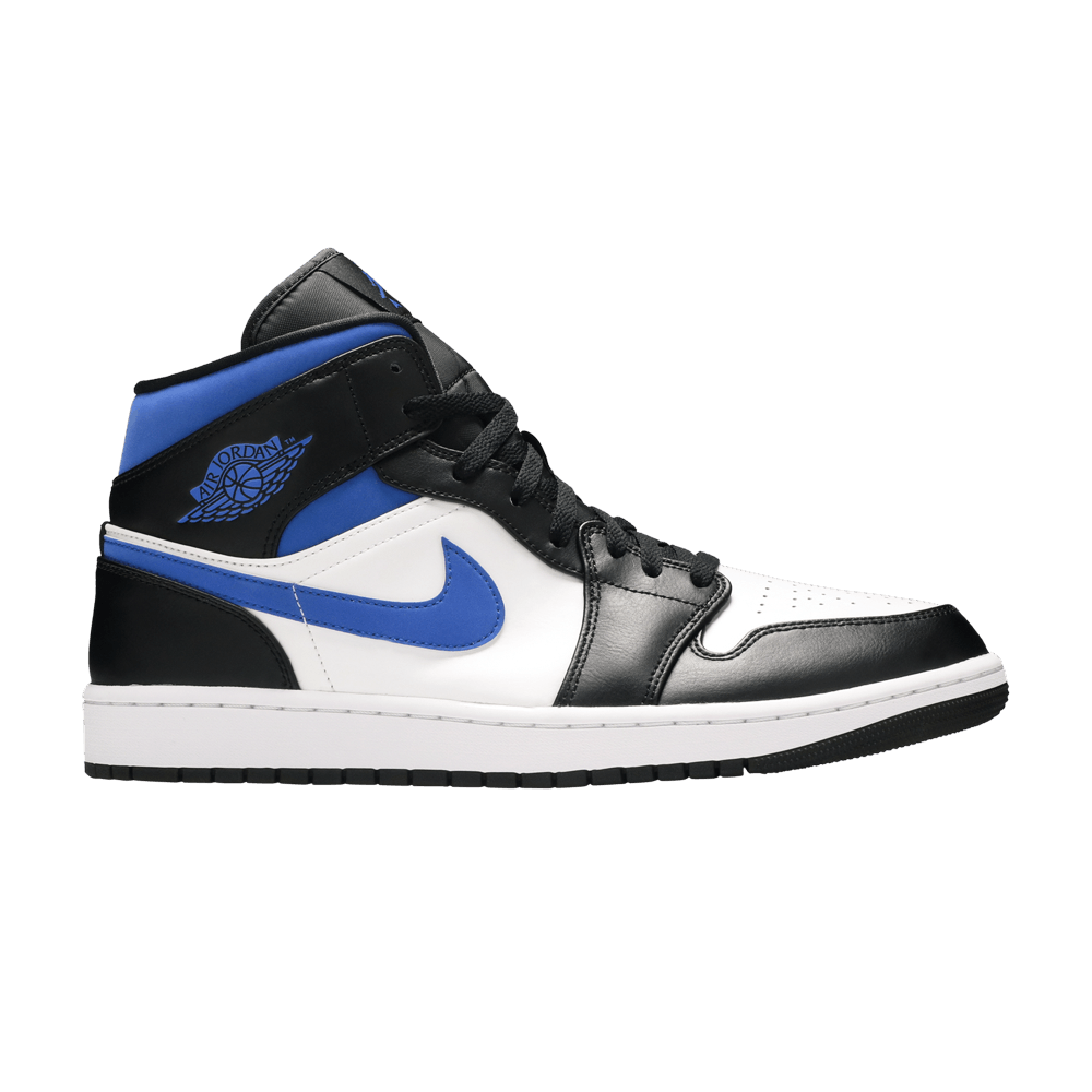 Air Jordan 1 Mid White Black Royal - Air Jordan Sneaker
