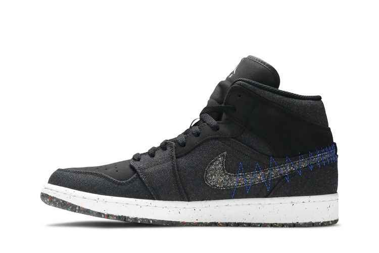 Air Jordan 1 Mid Crater Black - Air Jordan Sneaker, Detailansicht 4