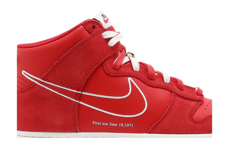Nike Dunk High SE First Use Pack - University Red - Nike Sneaker, Detailansicht 4