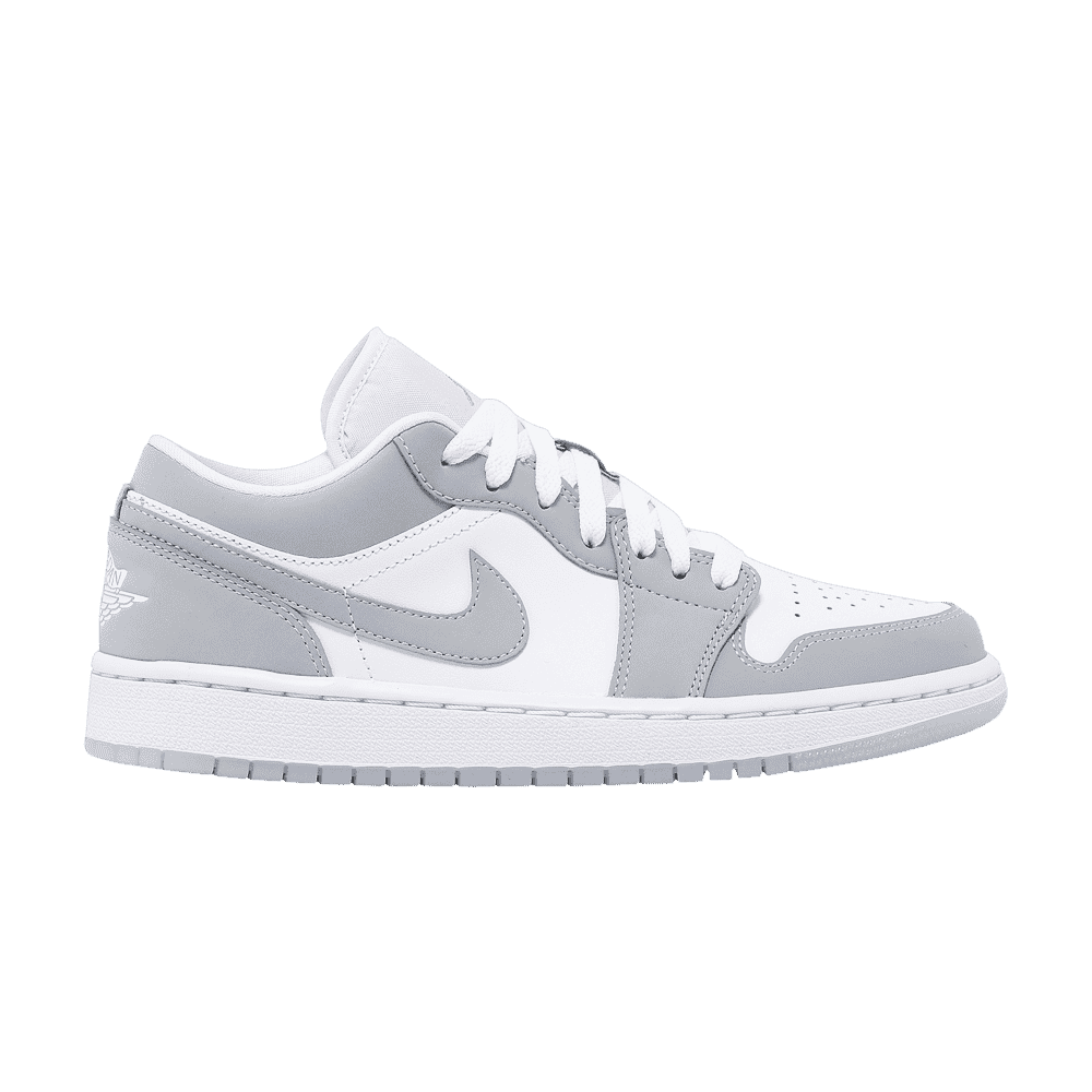 Wmns Air Jordan 1 Low White Wolf Grey