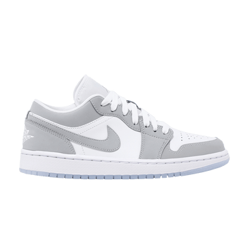 Wmns Air Jordan 1 Low White Wolf Grey