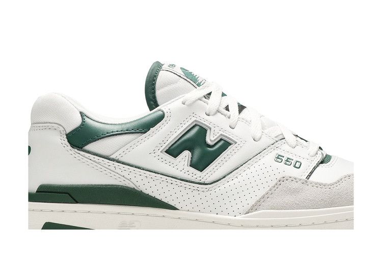 New Balance 550 White Green - New Balance Sneaker, Detailansicht 4