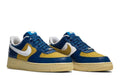 Nike Air Force 1 Low SP Undefeated 5 On It Blue Yellow Croc - Nike Sneaker, Detailansicht 9