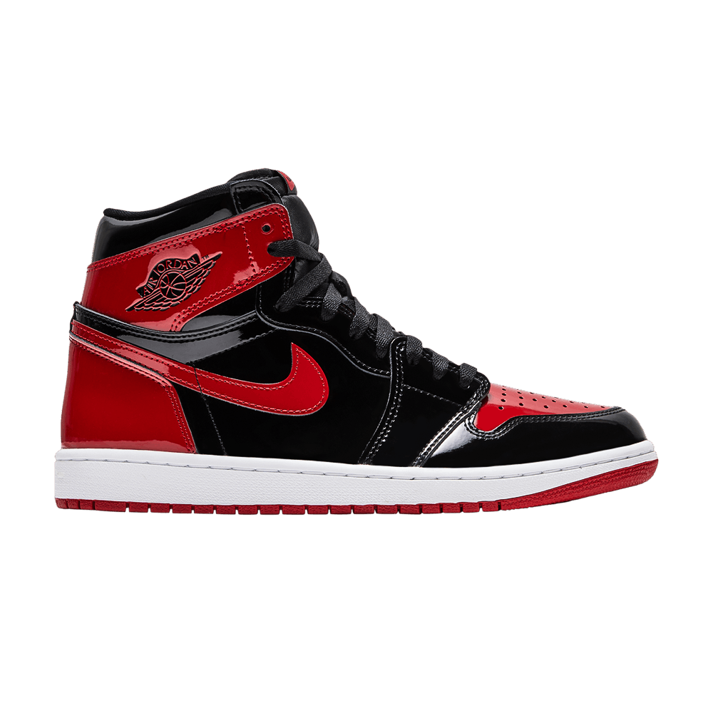 Air Jordan 1 Retro High OG Bred Patent - Air Jordan Sneaker