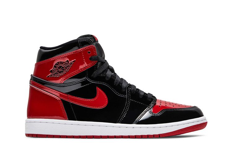 Air Jordan 1 Retro High OG Bred Patent - Air Jordan Sneaker