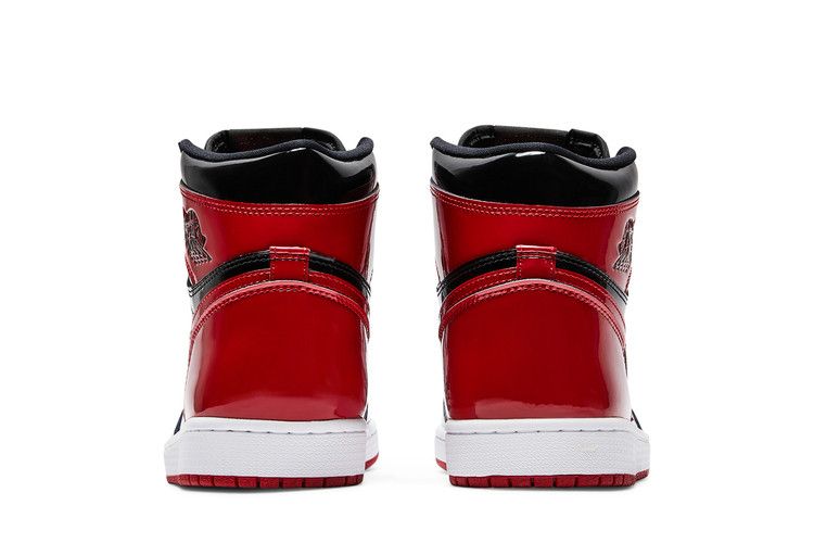 Air Jordan 1 Retro High OG Bred Patent - Air Jordan Sneaker, Detailansicht 7